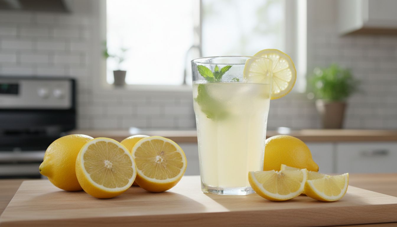 Jus de citron presse le matin a jeun : bienfaits reels et precautions (selon la science)
