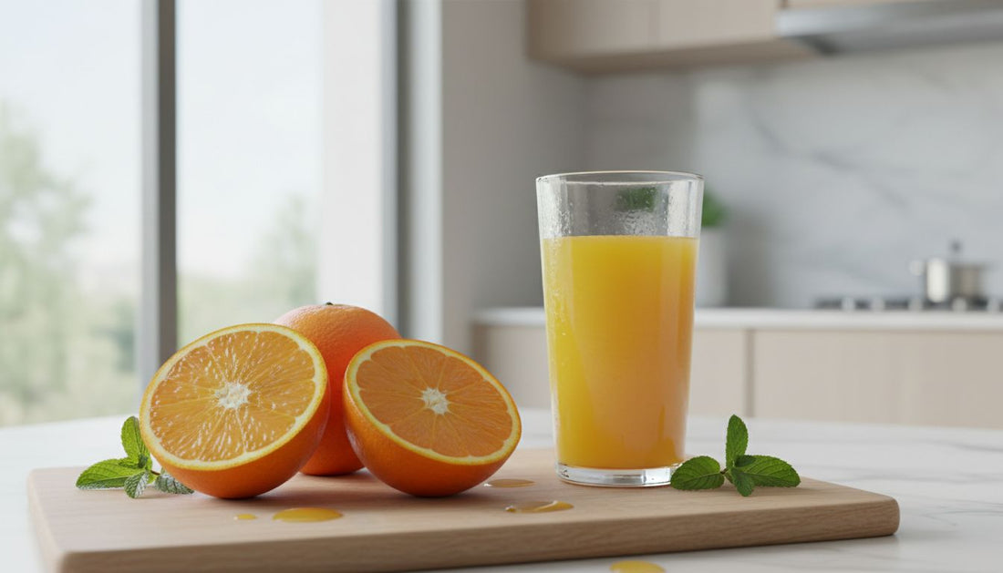 Presse-agrume grande capacite : traiter 1 kg d'oranges sans s'arreter