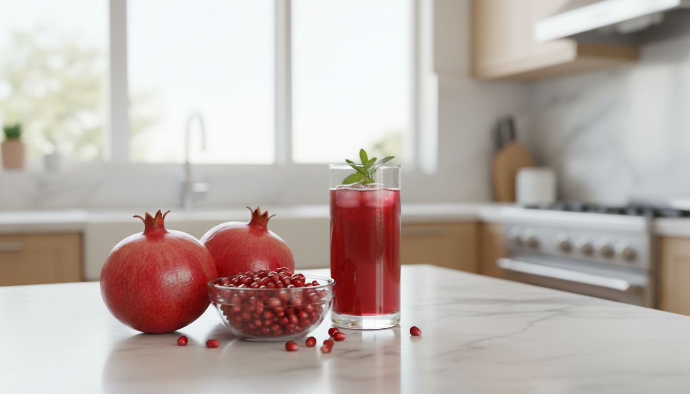 Jus de grenade : bienfaits, recette et conservation