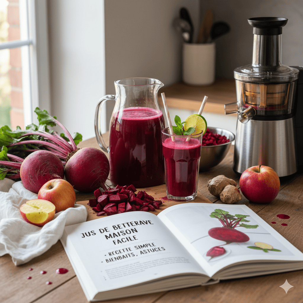Comment faire du jus de betterave maison facilement