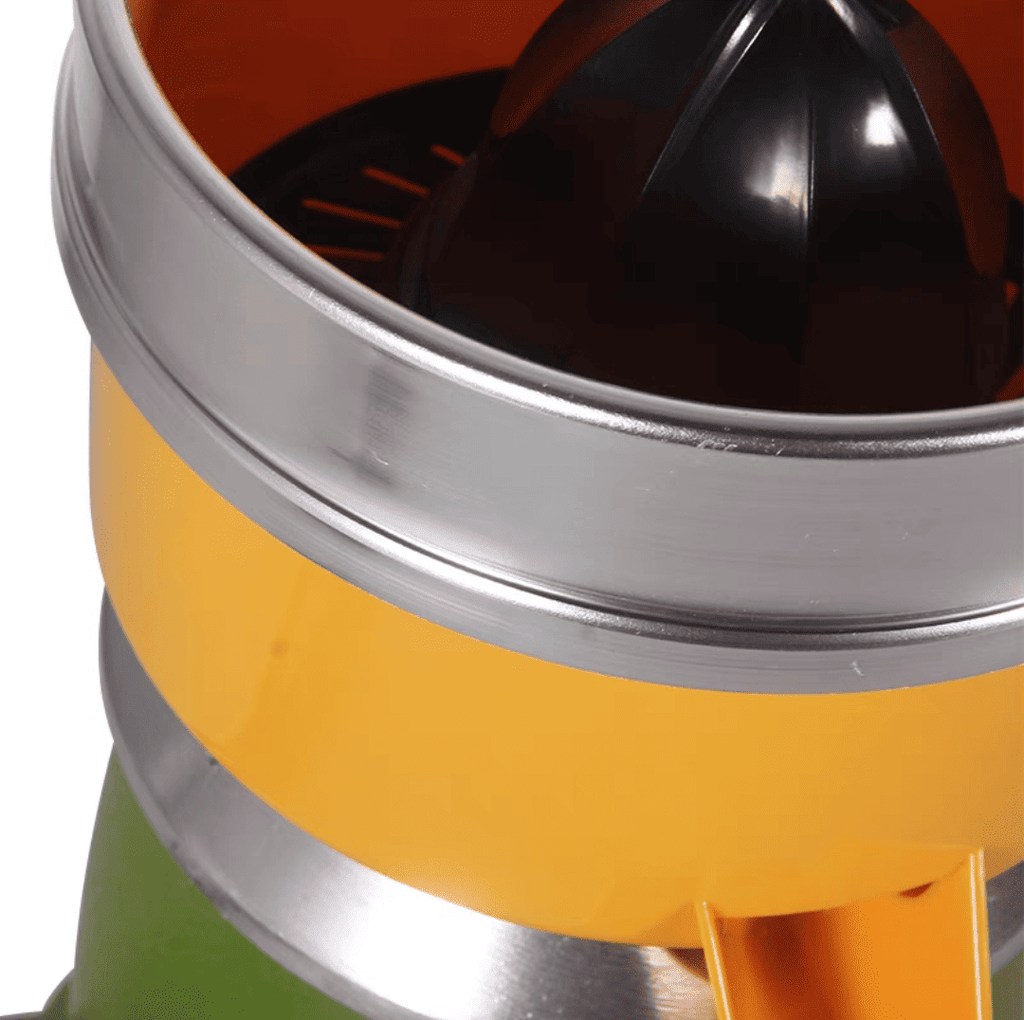 Presse agrume automatique professionnel compact idéal pour jus d’orange frais.