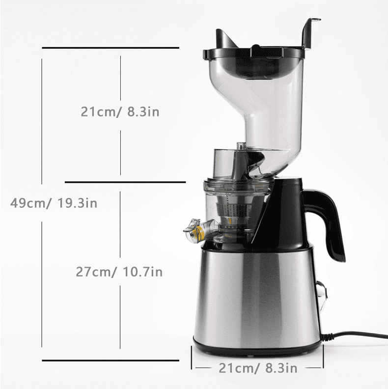 Presse agrume électrique pour fruits idéal pour jus d’orange, citron et agrumes.