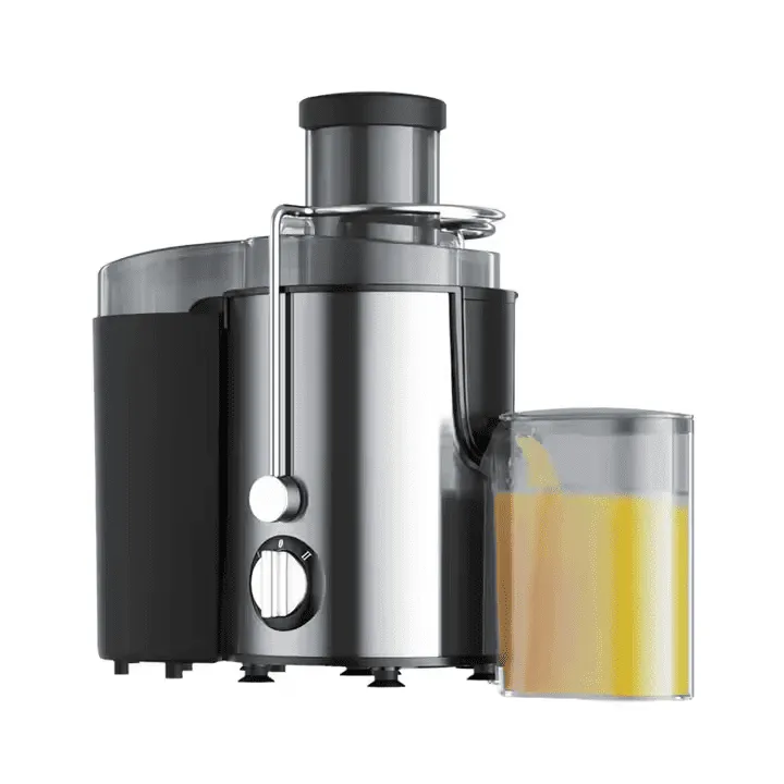 Presse fruits centrifuge électrique haute puissance pour extraction rapide du jus.